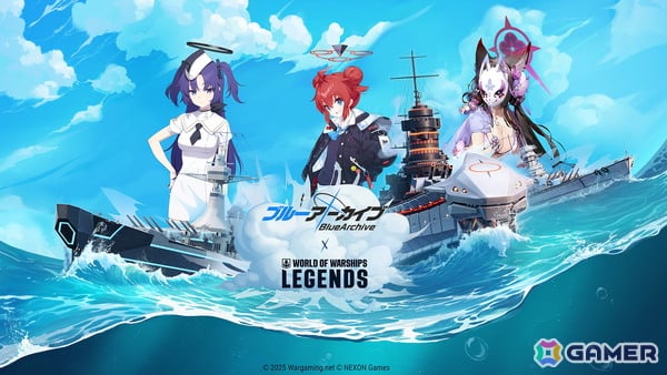 「World of Warships: Legends」×「ブルアカ」コラボ第2弾が開催！ユウカ、マキ、ワカモが専用ボイス付き新艦長として参戦の画像1