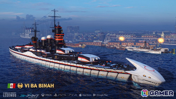 「World of Warships: Legends」×「ブルアカ」コラボ第2弾が開催！ユウカ、マキ、ワカモが専用ボイス付き新艦長として参戦の画像4