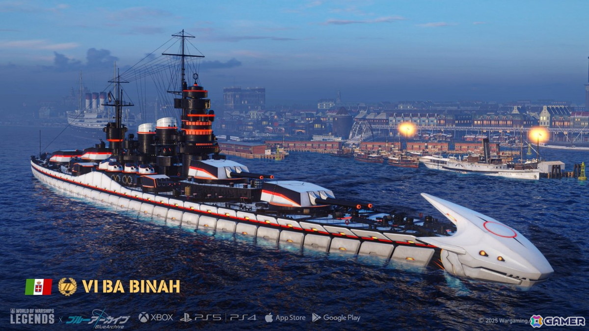 「World of Warships: Legends」×「ブルアカ」コラボ第2弾が開催！ユウカ、マキ、ワカモが専用ボイス付き新艦長として参戦の画像4