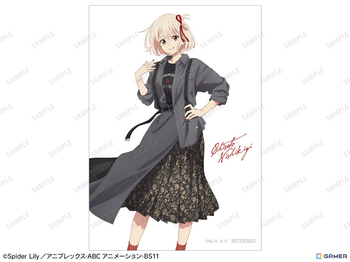「『meagratia×リコリス・リコイル』POP UP SHOP in マルイ」が8月16日より開催!の画像