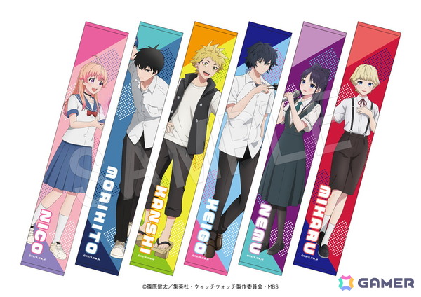 TVアニメ「ウィッチウォッチ」と「ROUND1」のコラボキャンペーンが開催！ボウリングなどを楽しむニコたち6人の新作グッズが登場の画像10