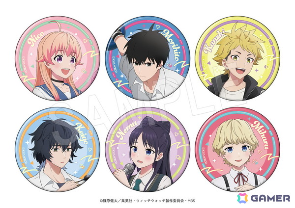 TVアニメ「ウィッチウォッチ」と「ROUND1」のコラボキャンペーンが開催！ボウリングなどを楽しむニコたち6人の新作グッズが登場の画像4