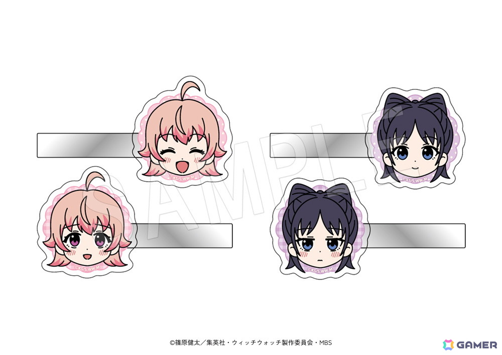 TVアニメ「ウィッチウォッチ」と「ROUND1」のコラボキャンペーンが開催!ボウリングなどを楽しむニコたち6人の新作グッズが登場の画像