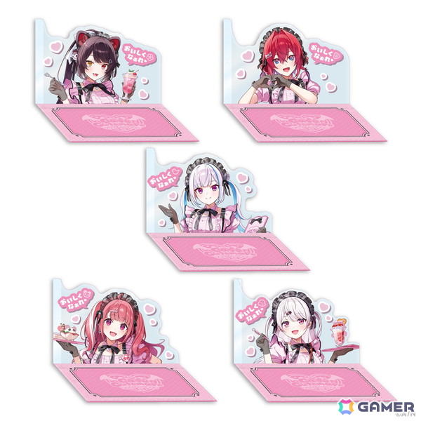 にじさんじより「Cafe Cutemare」グッズが8月23日11時からにじストア＆POPUPストアにて販売！の画像11