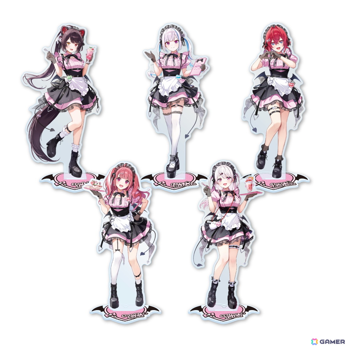 にじさんじより「Cafe Cutemare」グッズが8月23日11時からにじストア&POPUPストアにて販売!の画像