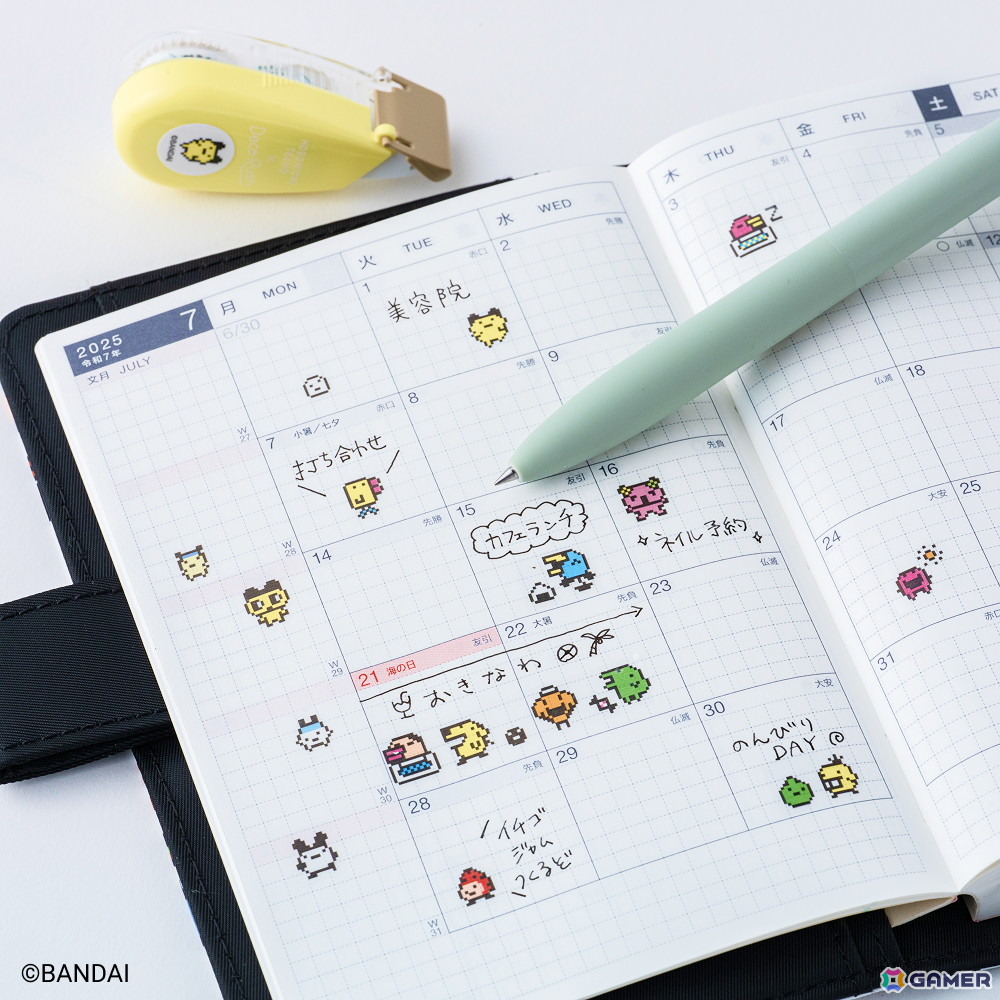 「たまごっち」のほぼ日手帳が文具といっしょに2026年版で登場！合計17種類のアイテムを展開の画像19