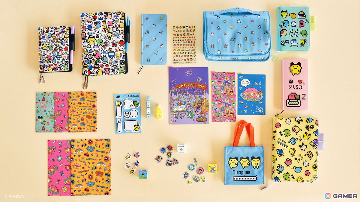 たまごっち」のほぼ日手帳が文具といっしょに2026年版で登場！合計17