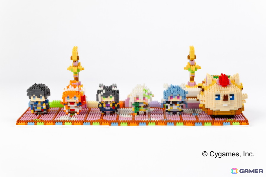 「プリコネR」ペコリーヌたちが手のひらサイズのかわいい“組み立てフィギュア”になって登場！の画像