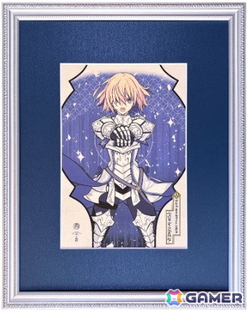 「FGO」浮世絵木版画の新作にマシュ・キリエライト〔パラディーン〕が登場！8月15日より版三オンラインショップにて限定300部で予約販売開始の画像5