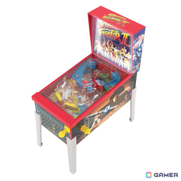 「ストリートファイターII」「ソニック」「パックマン」自宅でゲームセンター気分を味わえるミニピンボールやエアホッケーなどが10月下旬より販売！の画像5
