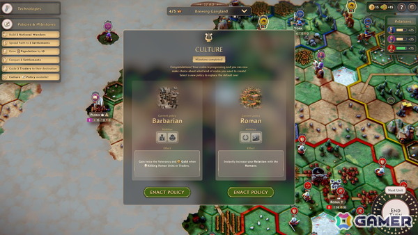 短時間で遊びやすいストラテジーゲーム「Yield! Fall of Rome」の1.0バージョンがSteamで配信!ローンチ記念で50%OFFにの画像