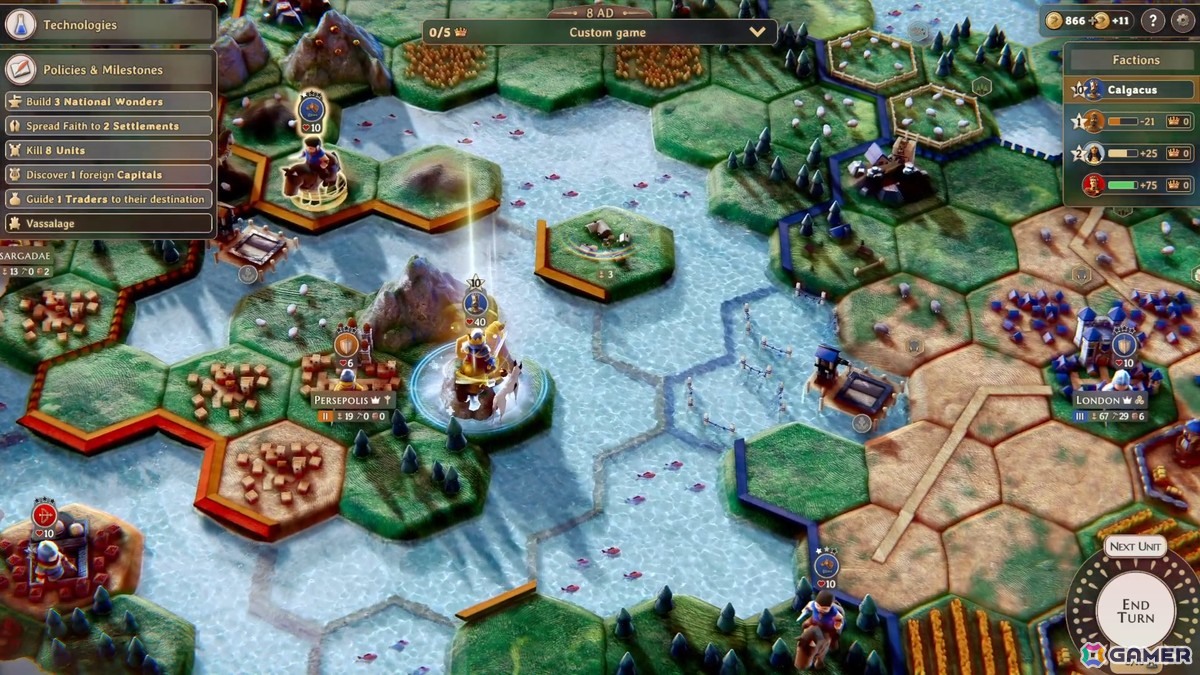 短時間で遊びやすいストラテジーゲーム「Yield! Fall of Rome」の1.0バージョンがSteamで配信！ローンチ記念で50％OFFにの画像4