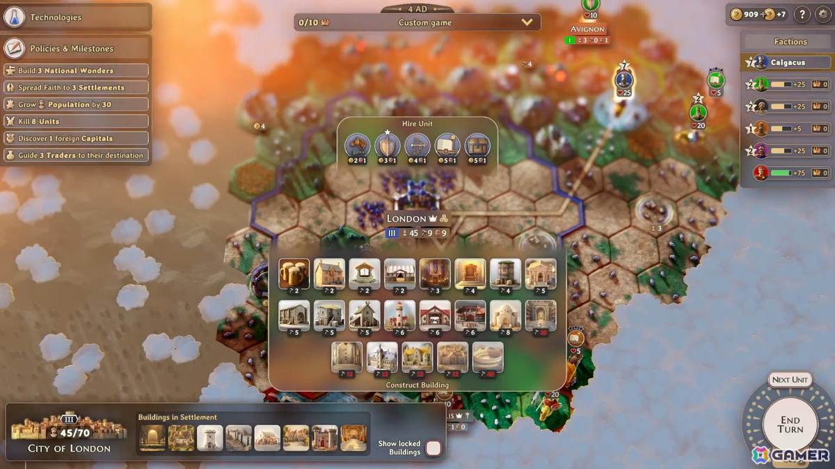 短時間で遊びやすいストラテジーゲーム「Yield! Fall of Rome」の1.0バージョンがSteamで配信！ローンチ記念で50％OFFにの画像5