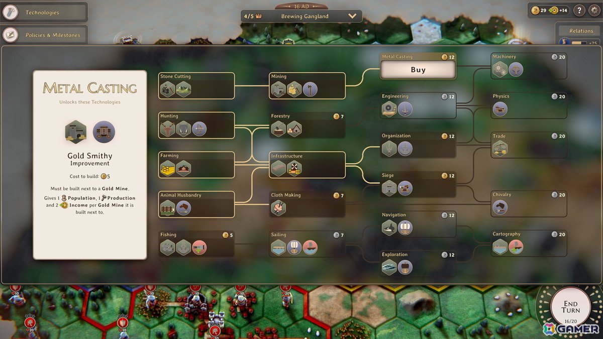 短時間で遊びやすいストラテジーゲーム「Yield! Fall of Rome」の1.0バージョンがSteamで配信！ローンチ記念で50％OFFにの画像6