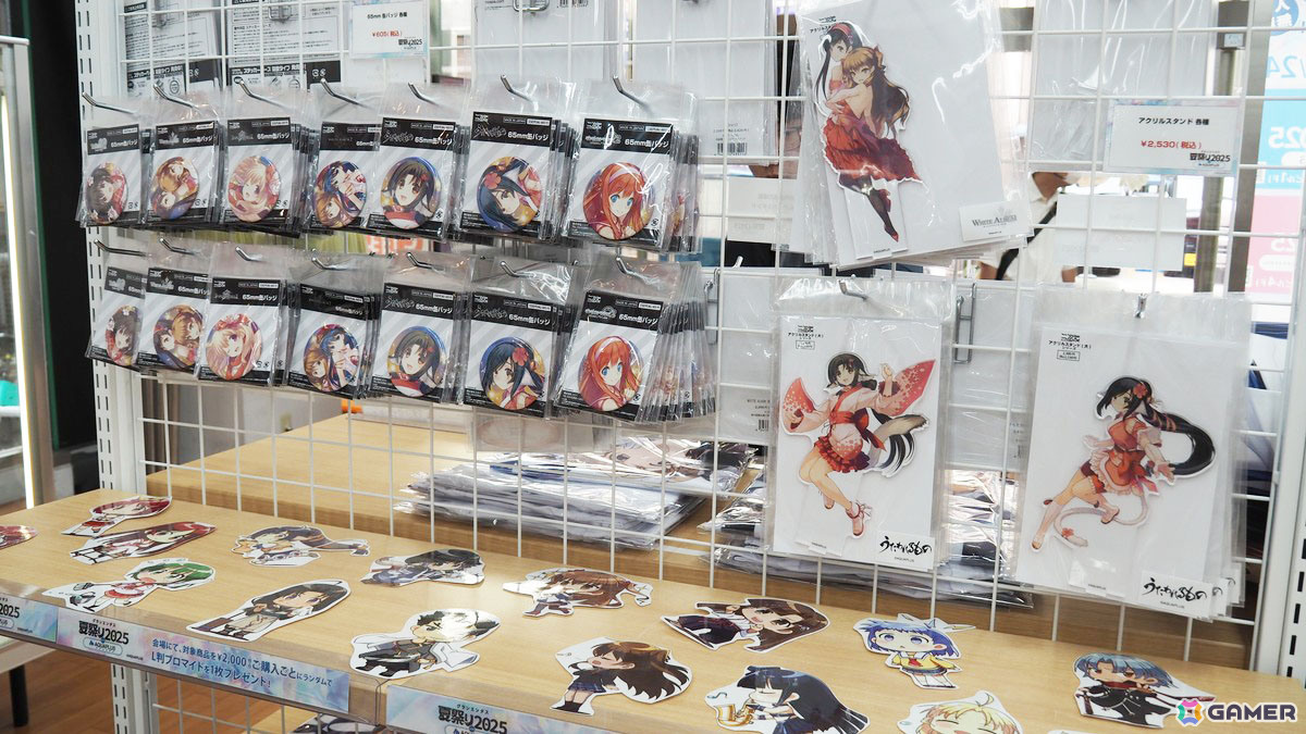 「グランエンタス夏祭り2025 with アクアプラス×キュアメイドカフェ」フォトレポート！イラストたっぷりの展示に「ToHeart」「うたわれるもの」などのメニューもの画像13