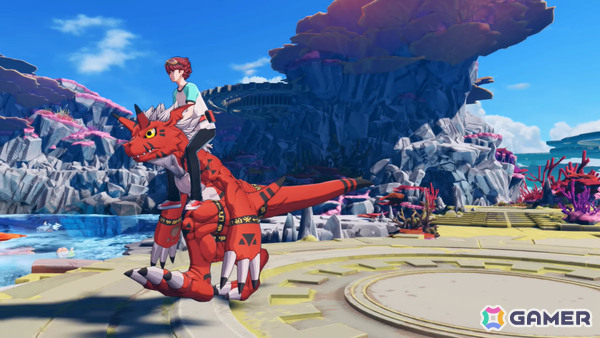 「デジモンストーリー タイムストレンジャー」デジモンに乗ってデジタルワールドを駆け巡る「デジライド」の映像が公開！の画像6