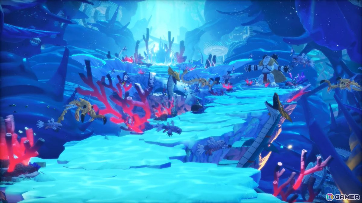 「デジモンストーリー タイムストレンジャー」デジモンに乗ってデジタルワールドを駆け巡る「デジライド」の映像が公開！の画像2