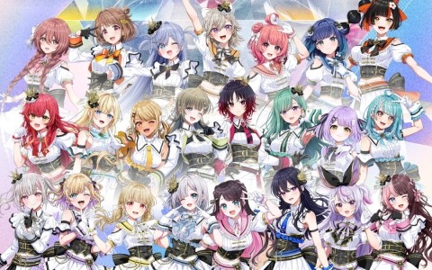 「ぶいすぽっ！」初のオリジナルアルバム「ぶいすぽっ！ Songs Collection ”DIAMOND in the ROUGH”」ジャケットデザインと収録内容が公開！