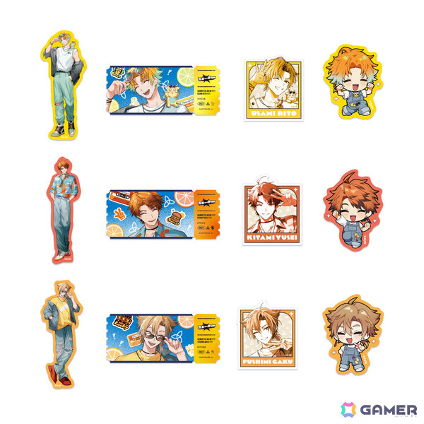 にじさんじの宇佐美リトさん、北見遊征さん、伏見ガクさんによる「三ミ一体！！！！！！」グッズが8月13日19時より販売決定！の画像4