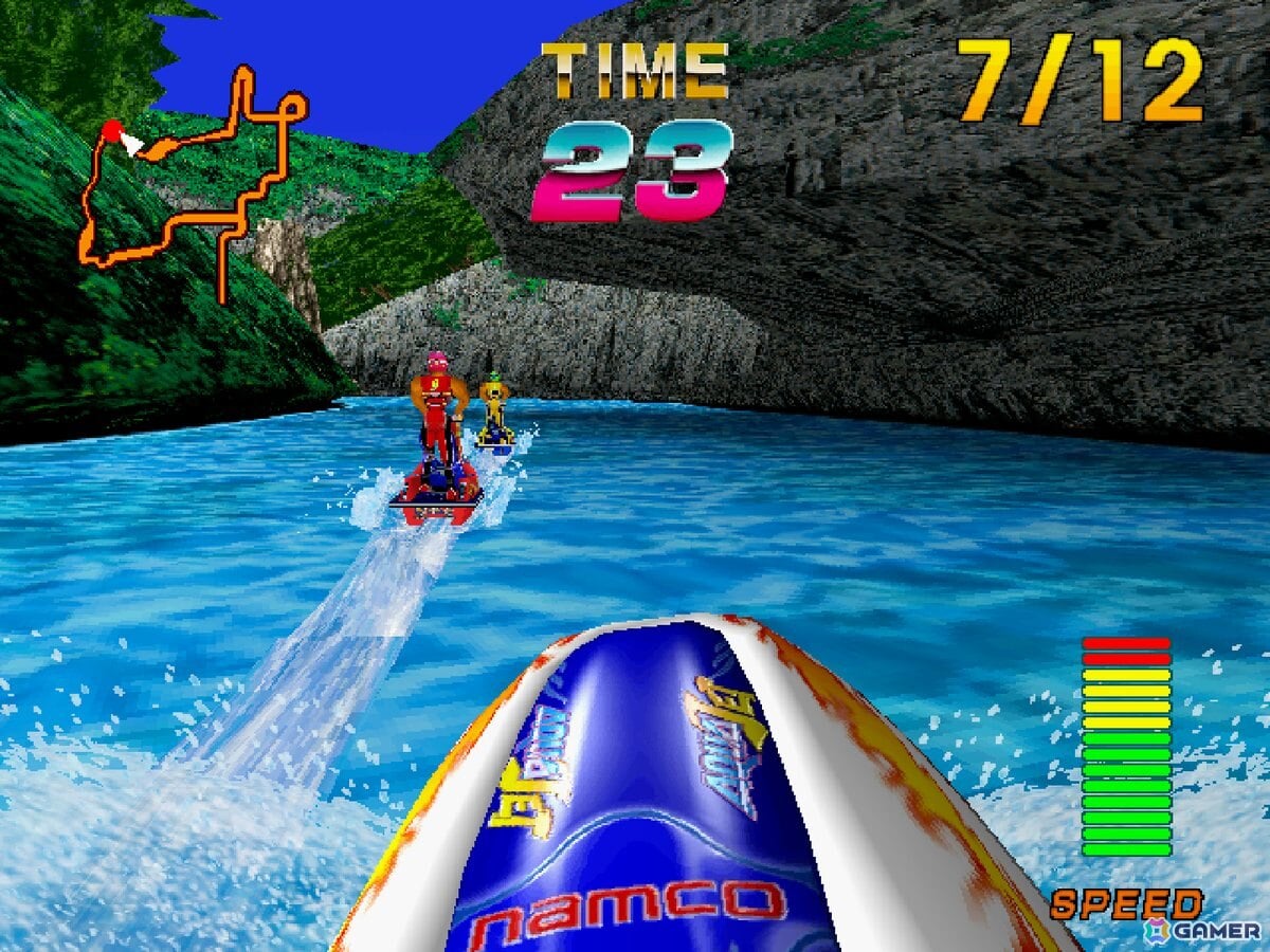 水上バイクで疾走するマリンスポーツゲーム「アクアジェット」が「アーケードアーカイブス/アーケードアーカイブス2」として8月14日に配信！の画像6