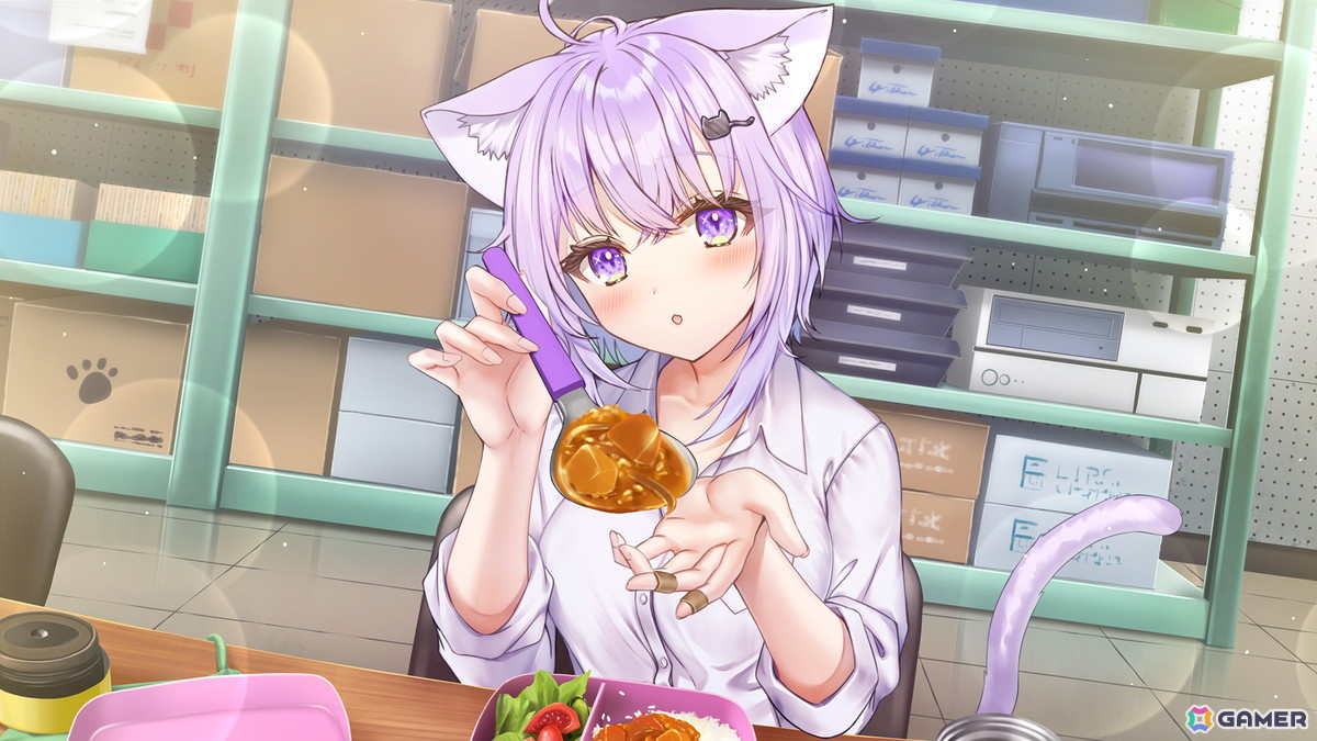 配信日未定となっていた「おかゆにゅ～～む！」Steam版が8月14日に配信決定！おかゆさんとの甘く優しい時間を楽しもうの画像4