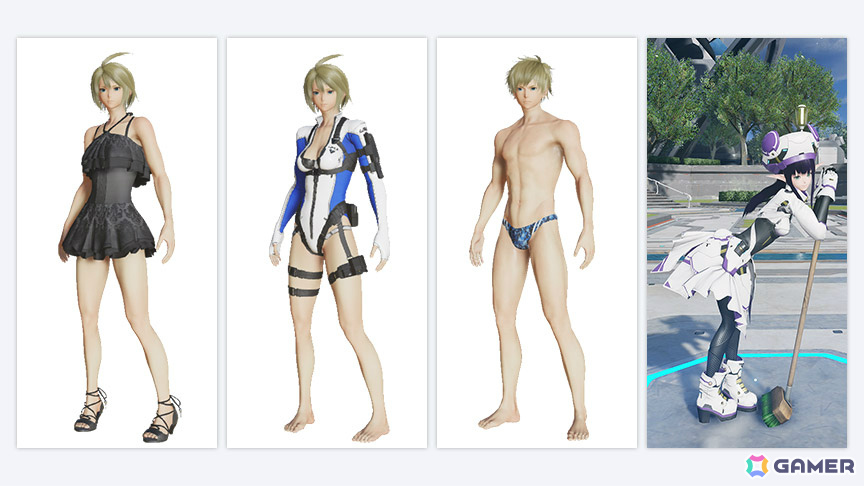 「PSO2 ニュージェネシス」期間限定クエスト「想定演習：烈夏の疾駆戦」が配信！水着や露出多めなコスチュームを収録したリバイバルACスクラッチもの画像
