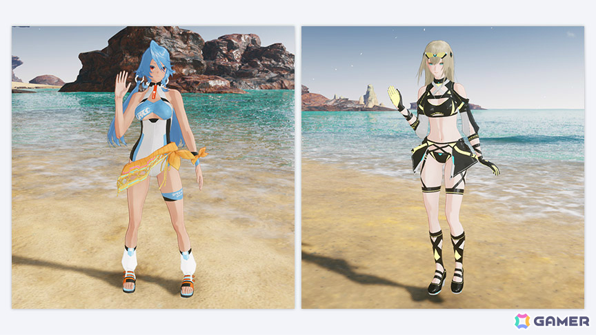 「PSO2 ニュージェネシス」期間限定クエスト「想定演習：烈夏の疾駆戦」が配信！水着や露出多めなコスチュームを収録したリバイバルACスクラッチもの画像
