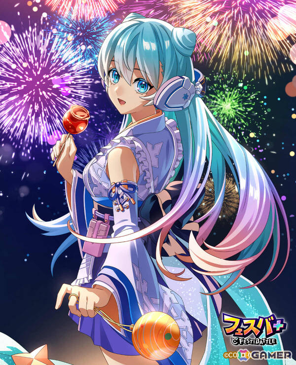 「フェスバ+」夏夜にピッタリなウェアのネオ（CV：水瀬いのり）がガチャに登場！イベント「星咲く夜空の下で、君と一緒に。」も開催の画像4