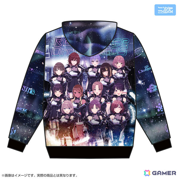 「シャニマス」7th LIVE TOUR 螺旋に向けてフルグラフィックジップパーカーや限定ステッカー付き刺繍ローキャップなどのグッズが登場！の画像3