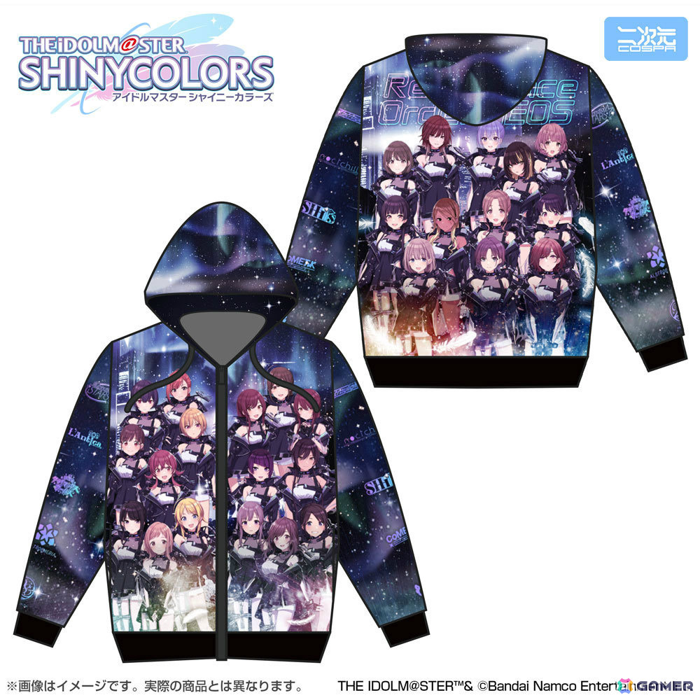 シャニマス」7th LIVE TOUR 螺旋に向けてフルグラフィックジップ