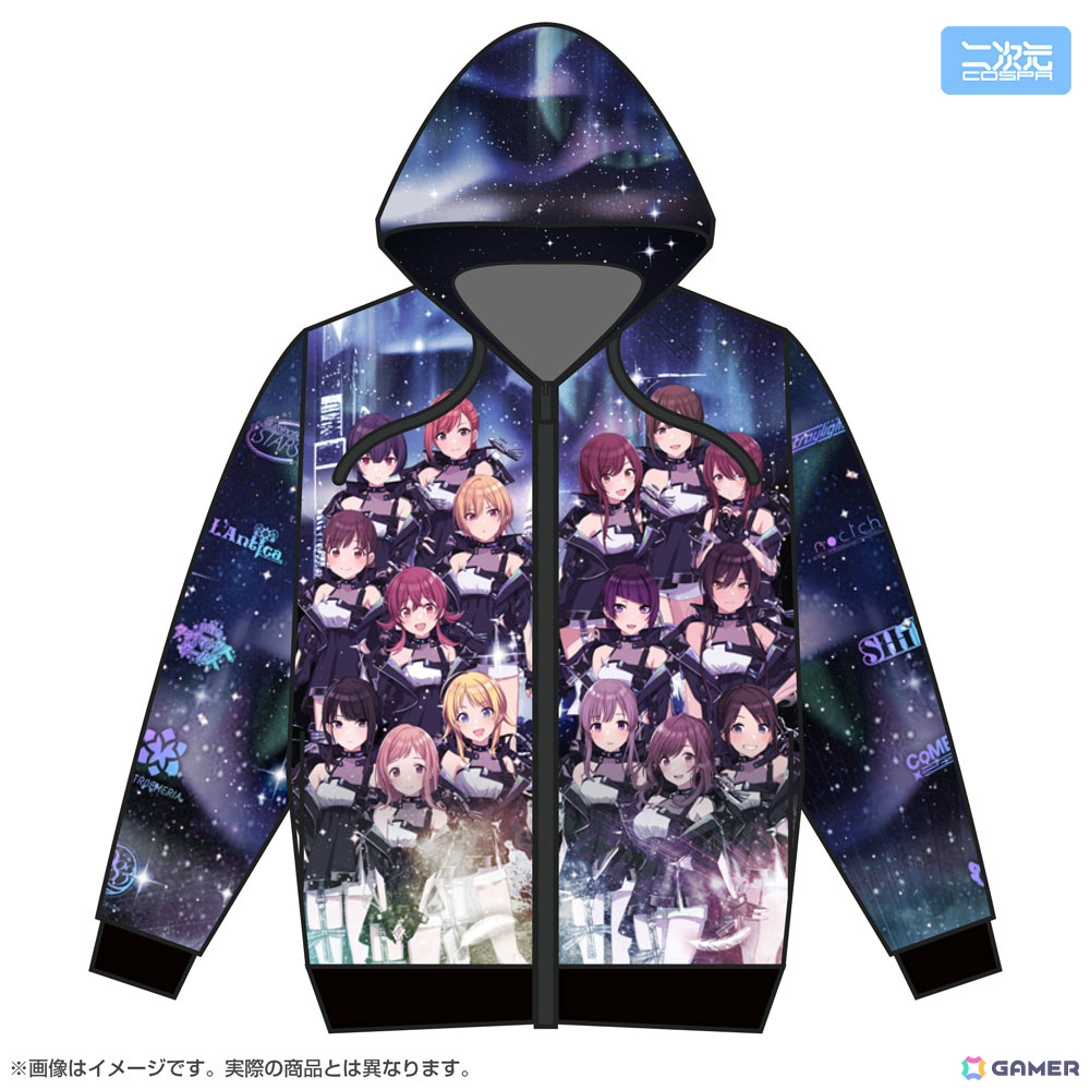 シャニマス」7th LIVE TOUR 螺旋に向けてフルグラフィックジップ
