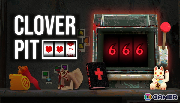 悪魔的ローグライトスロット「CloverPit」は9月3日にSteamで配信！スロットのルールを捻じ曲げて大当たりを狙えの画像1