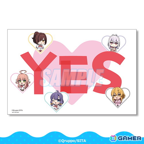 アニメ「ぬきたし THE ANIMATION」のオンラインくじが8月21日より販売！水着がテーマの描き下ろしイラストを使用したグッズがラインナップの画像15