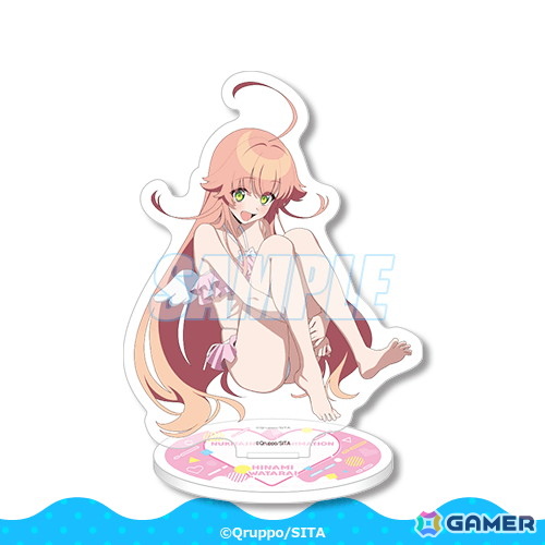 アニメ「ぬきたし THE ANIMATION」のオンラインくじが8月21日より販売！水着がテーマの描き下ろしイラストを使用したグッズがラインナップの画像5