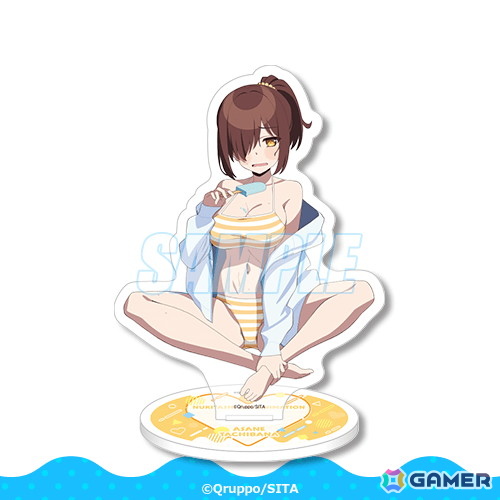 アニメ「ぬきたし THE ANIMATION」のオンラインくじが8月21日より販売！水着がテーマの描き下ろしイラストを使用したグッズがラインナップの画像6