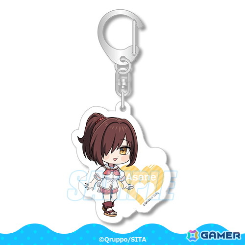 アニメ「ぬきたし THE ANIMATION」のオンラインくじが8月21日より販売！水着がテーマの描き下ろしイラストを使用したグッズがラインナップの画像9