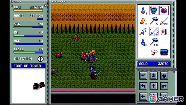 「EGGコンソール ブランディッシュ リニューアル PC-9801」がSwitchで配信！賞金首・アレスとなって地下迷宮からの脱出を目指すアクションRPGの画像