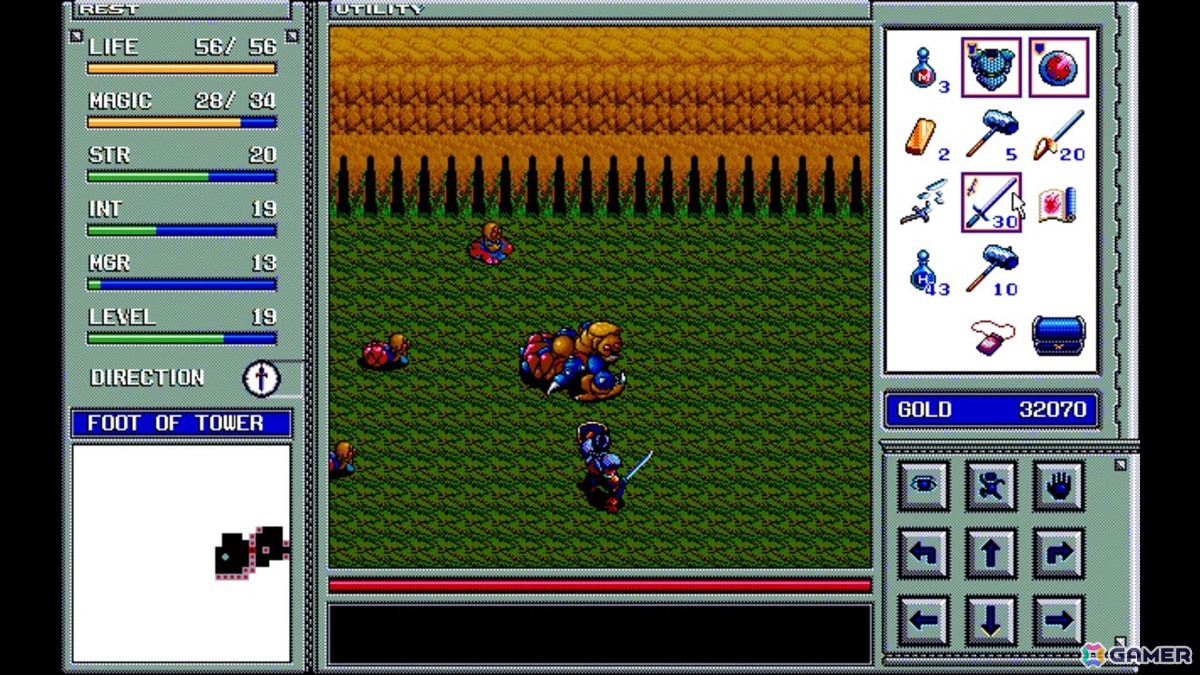 「EGGコンソール ブランディッシュ リニューアル PC-9801」がSwitchで配信！賞金首・アレスとなって地下迷宮からの脱出を目指すアクションRPGの画像3