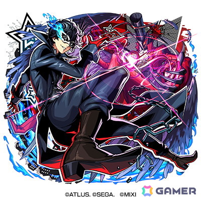 「モンスト」で「ペルソナ5 ザ・ロイヤル」とのコラボが8月16日より開催！「ジョーカー 雨宮蓮」「クイーン 新島真」たちがガチャに登場の画像2