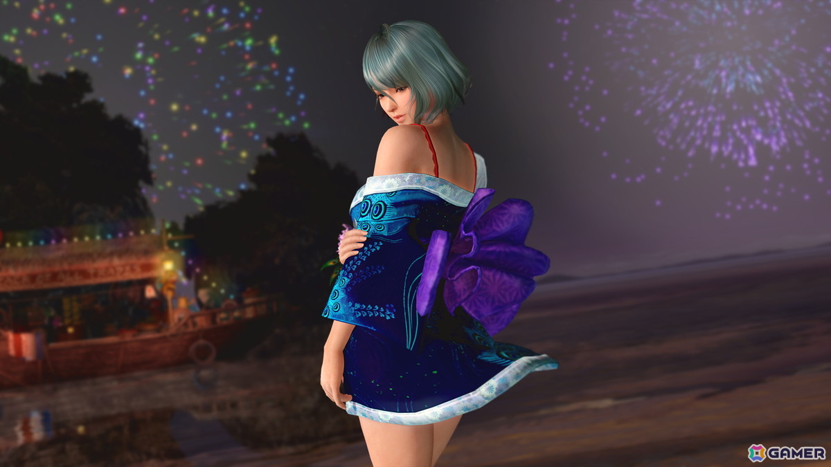 「DEAD OR ALIVE XVV」ヒョウ柄ビキニとギャル風衣装がセクシーな新水着「スクール・バイブス」が登場！なつかしコーデガチャが最大140連無料のキャンペーンもの画像16