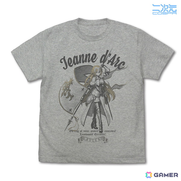 「FGO」ジャンヌ・ダルク〔オルタ〕とジャンヌ・ダルクのTシャツがC106で先行販売！沖田総司 ワンポイント刺繍Tシャツなども登場の画像3