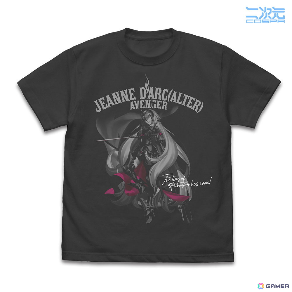 FGO」ジャンヌ・ダルク〔オルタ〕とジャンヌ・ダルクのTシャツが