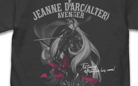 FGO」ジャンヌ・ダルク〔オルタ〕とジャンヌ・ダルクのTシャツが