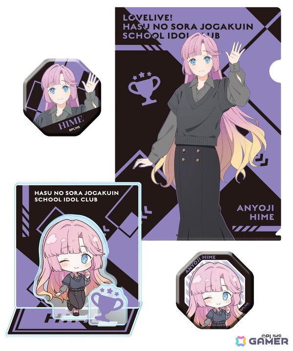 「蓮ノ空女学院スクールアイドルクラブ」とZOZOTOWNがコラボ!描き下ろしイラストを使用したTシャツやビッグアクリルスタンドなど全9商品がラインアップの画像