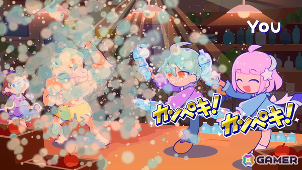 ポップな音楽に乗って楽しむリズムゲーム「Pastel☆Parade」の発売日が8月27日に決定！の画像