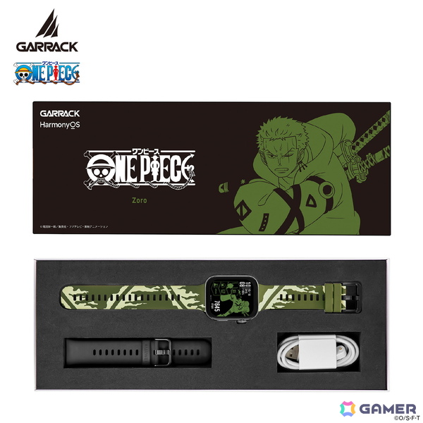 GARRACKからTVアニメ「ONE PIECE」のスマートウォッチが登場!ルフィ、ゾロ、サンジをイメージした3モデルの画像