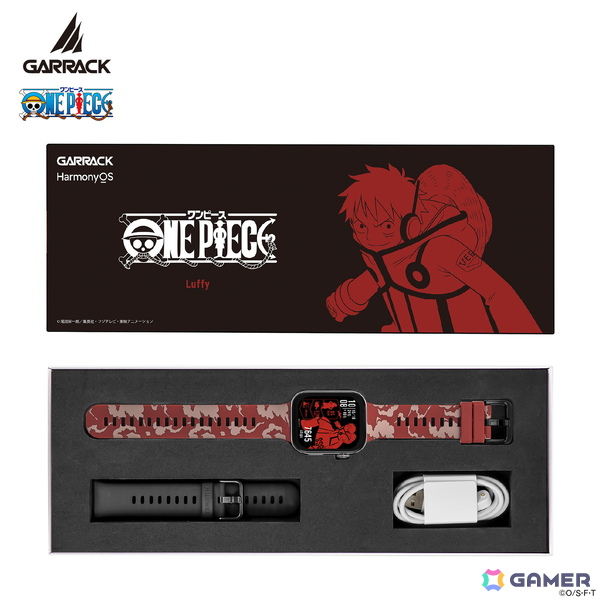 GARRACKからTVアニメ「ONE PIECE」のスマートウォッチが登場!ルフィ、ゾロ、サンジをイメージした3モデルの画像