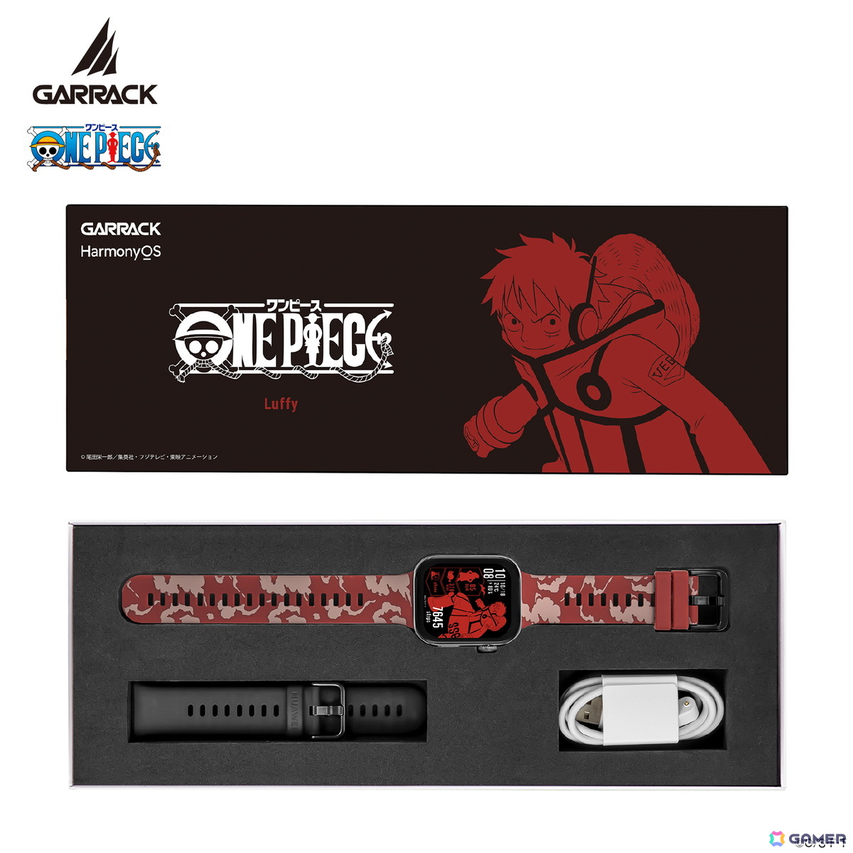 GARRACKからTVアニメ「ONE PIECE」のスマートウォッチが登場！ルフィ、ゾロ、サンジをイメージした3モデルの画像11