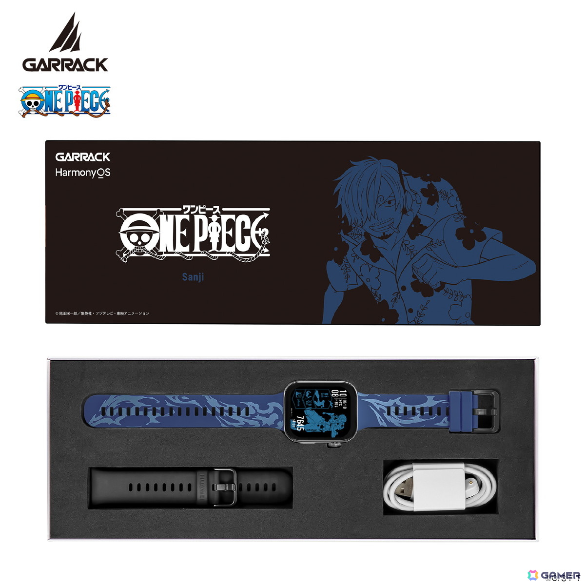 GARRACKからTVアニメ「ONE PIECE」のスマートウォッチが登場！ルフィ、ゾロ、サンジをイメージした3モデルの画像12