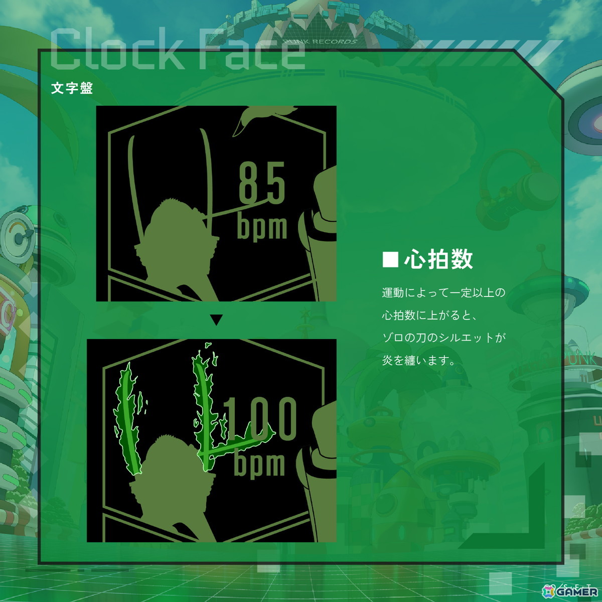 GARRACKからTVアニメ「ONE PIECE」のスマートウォッチが登場!ルフィ、ゾロ、サンジをイメージした3モデルの画像